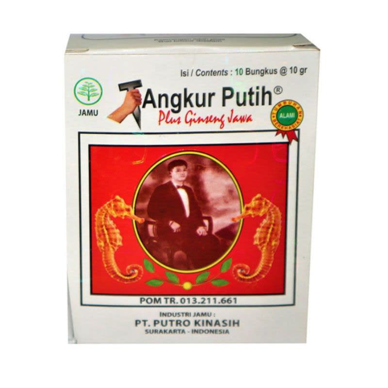 Putro Kinasih Tangkur Putih Serbuk 10 Bungkus