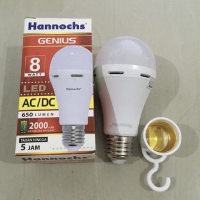 Hannochs LED Genius 8 Watt AC/DC Emergency