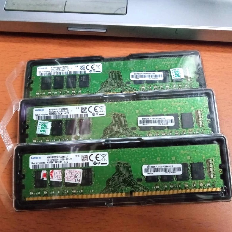 Memory ram server 16GB DDR4 PC4-2666V FOR DELL T30//T40 SAMSUNG khusus server