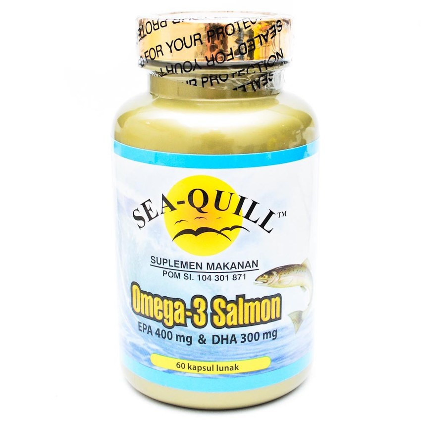 Sea Quill Omega 3 Salmon - Isi 60 Softcaps