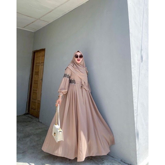 gamis akina set original aldisa