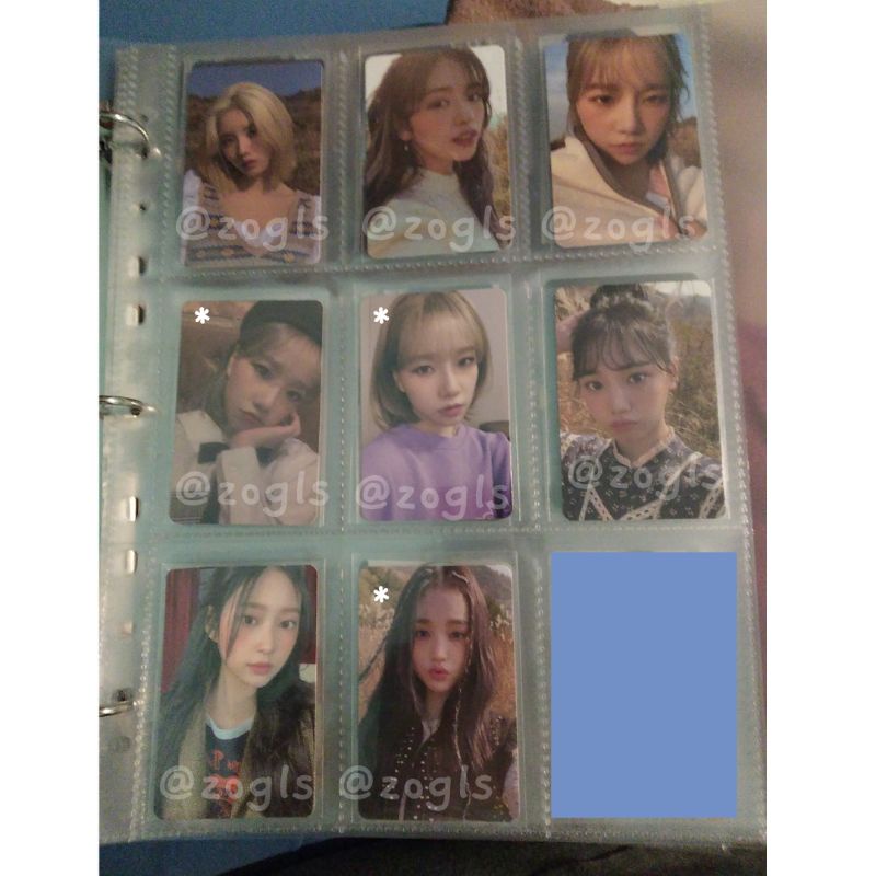 photocard pc izone one reeler ilalang / scane #2