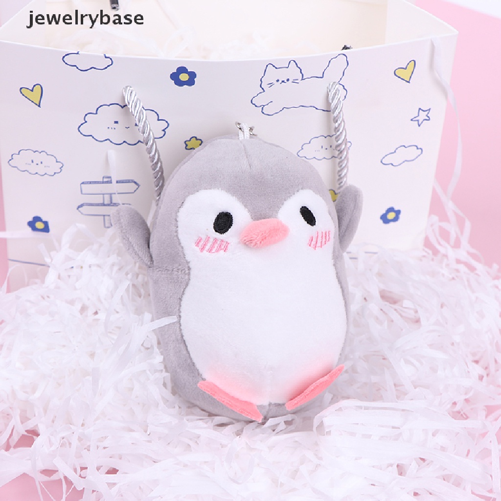 (jewelrybase) Gantungan Kunci Boneka Penguin 12CM Bahan Plush Untuk Anak