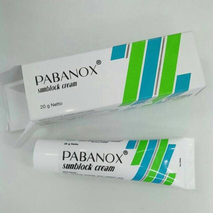 PABANOX SUNBLOCK CREAM 20 GR MELINDUNGI KULIT DARI SINAR MATAHARI