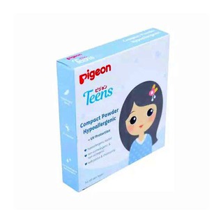 Pigeon Compact Powder Teens 14 gr - Warna Pink