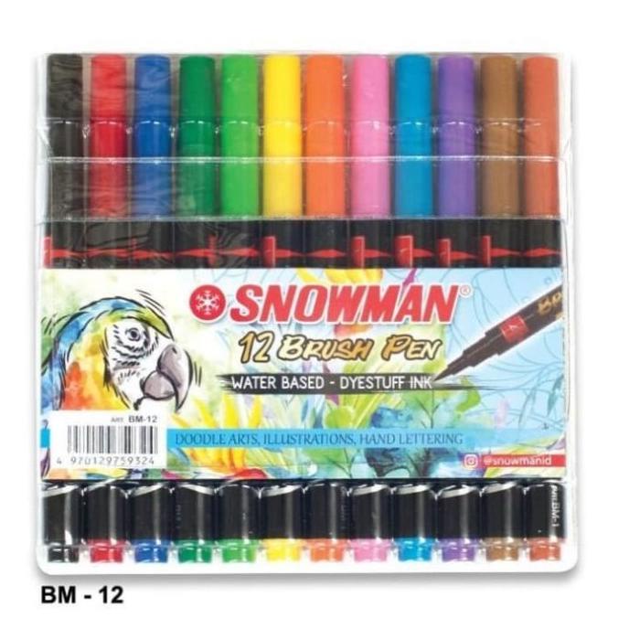 

[[COD]] Brush Pen Snowman BM-12 TERBAIK Kode 1256