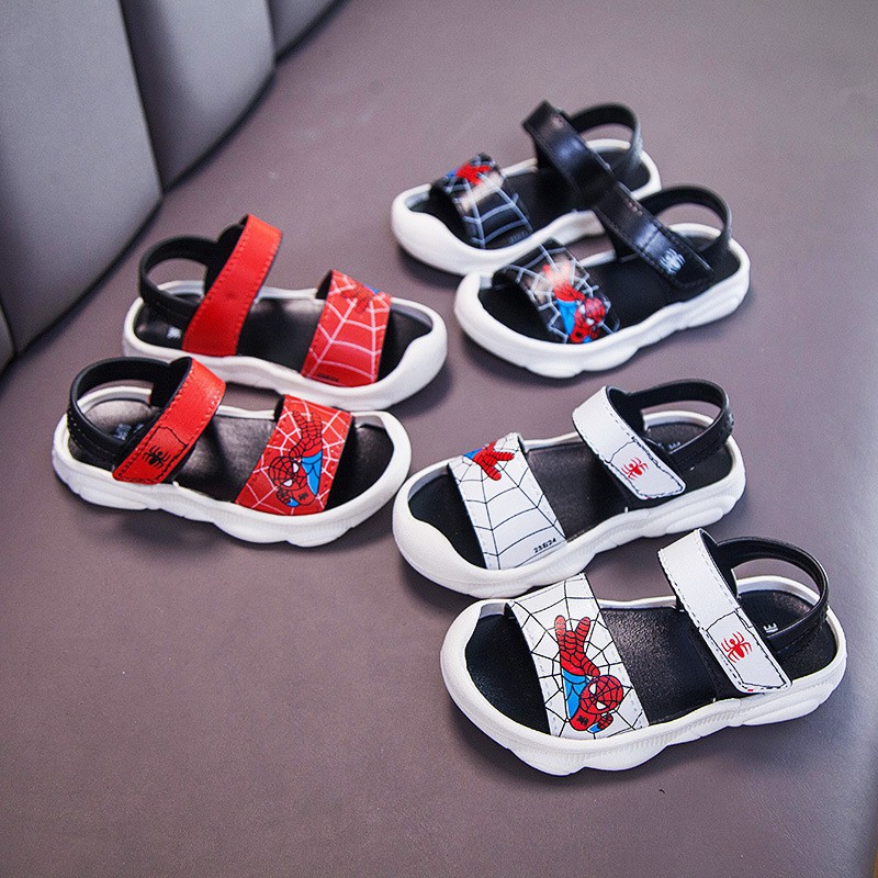 LittleAaron ATTACK SPI-DR Sepatu Sandal Anak Laki Laki Bahan PU Model Lucu 0-5 Tahun Import Sport Termurah Sendal Bayi Anak Cewek Cowok