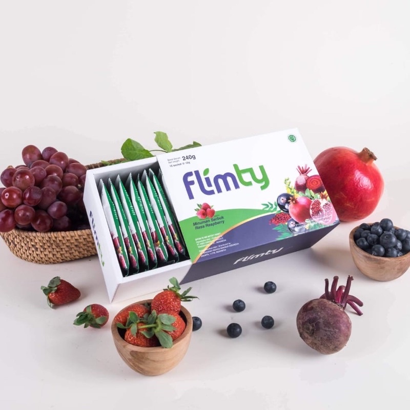 Flimty Fiber Detox Minuman Pelangsing Tubuh Halal (PERBOX)