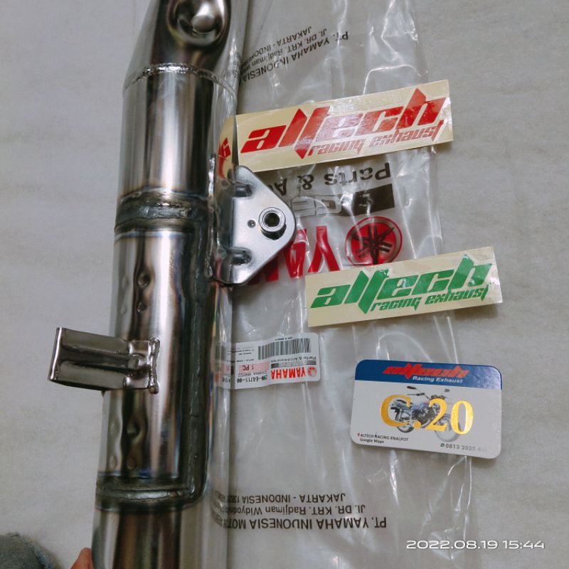 KNALPOT RX KING ORIGINAL BOBOKAN ALTECH BEDELAN ALTECH C20