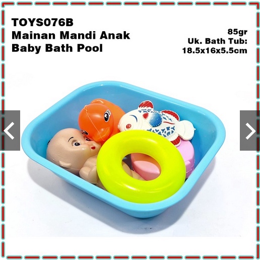 Mainan Mandi Anak Baby Bath Pool SH131