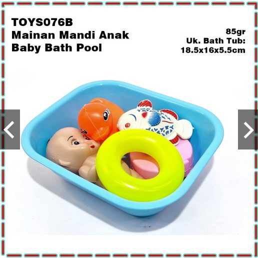 Mainan Mandi Anak Baby Bath Pool SH131