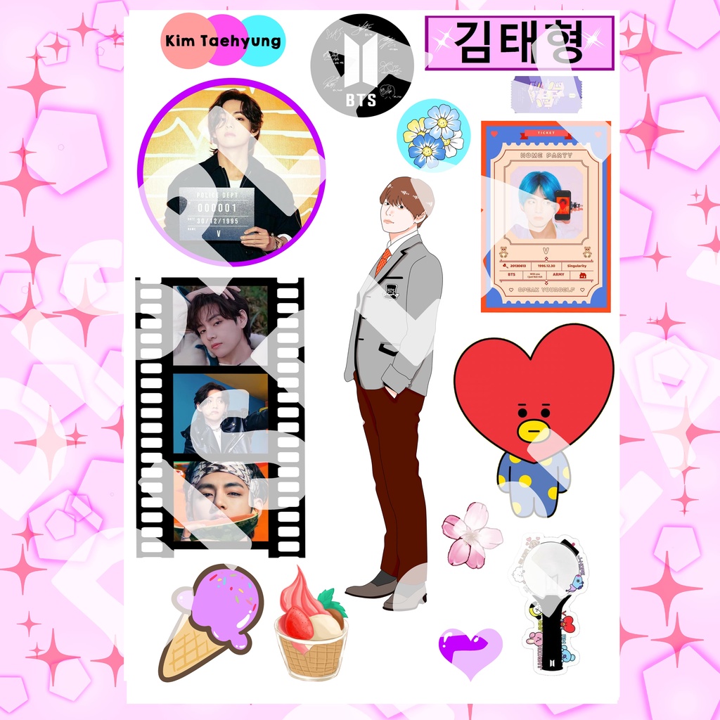 

STIKER-CUTE-BTS-ALL-MEMBER