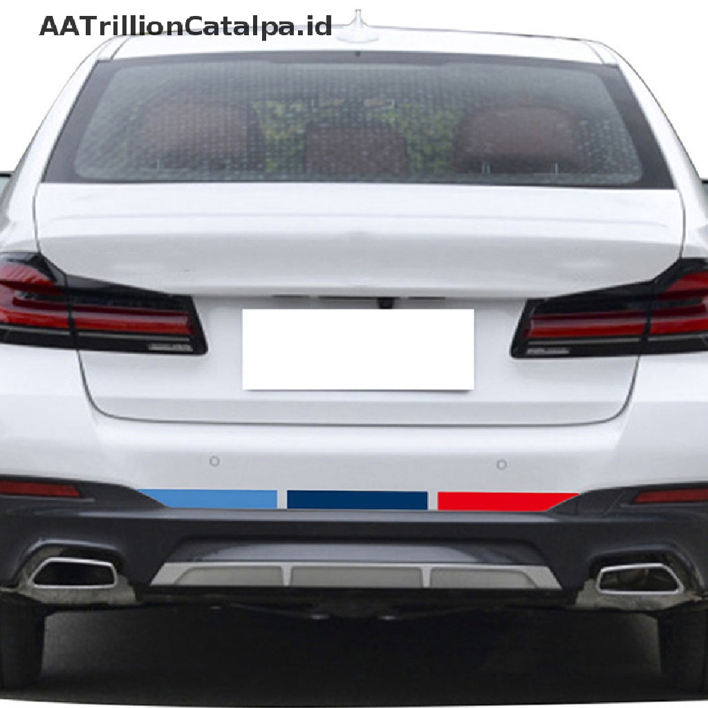 Stiker Bumper Depan Mobil Motif AATrillionCatalpa M Power Performance Untuk E36 E39 E46 E60 E61 E64 E70 E71