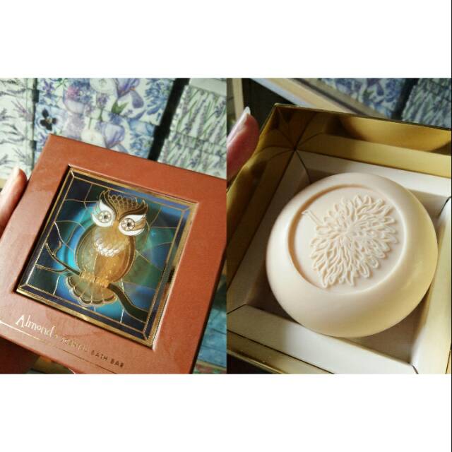 ALMOND - SABUN BATANG SCENTED BATH BAR - FROM EUROPE