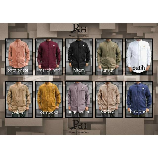 Koko Rumah Hafidzah RH kemko lengan panjang