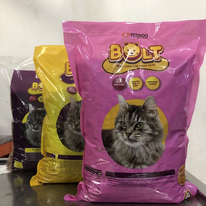 Bolt Makanan Kucing 1 kg