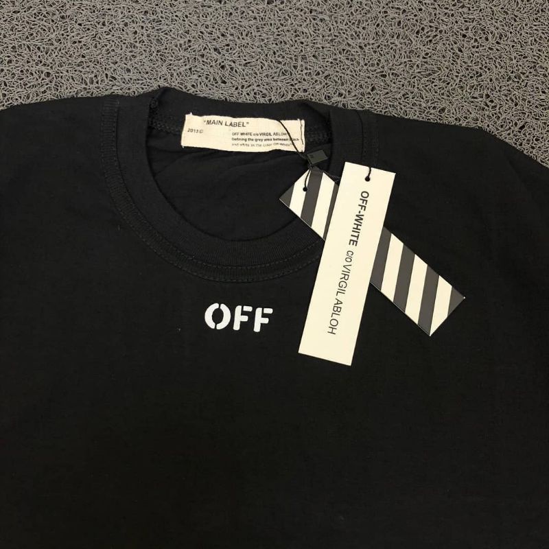 KAOS OFF WHITE HIGH QUALITY CASUAL HYPE FASHION PRIA