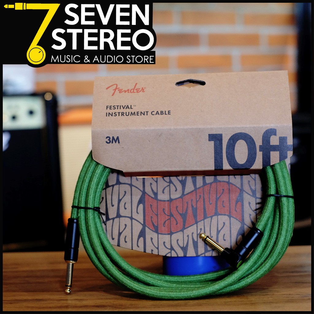 Fender festival Series Instrument Cable 10ft festival