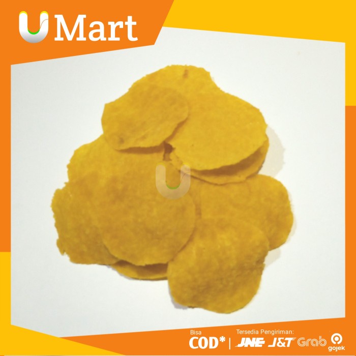 

U Mart - Kerupuk Gendar Puli 250 gram Krupuk Karak Beras Mentah