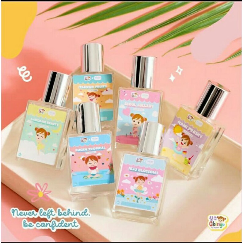 [TERPERCAYA DAN TERLARIS]parfum chingu x yeppuyeppu 30ml(bottle spray)