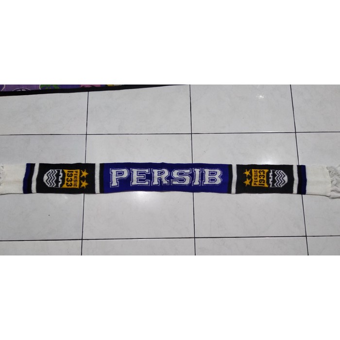 obral syal scarf persib rajut murah