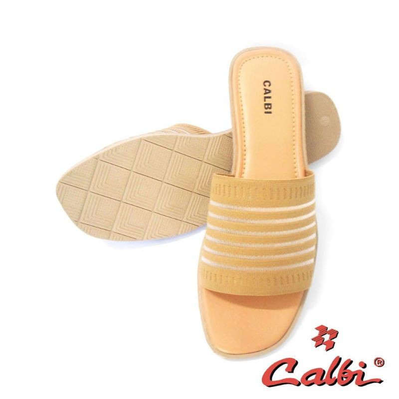 sandal teplek calbi rajut original