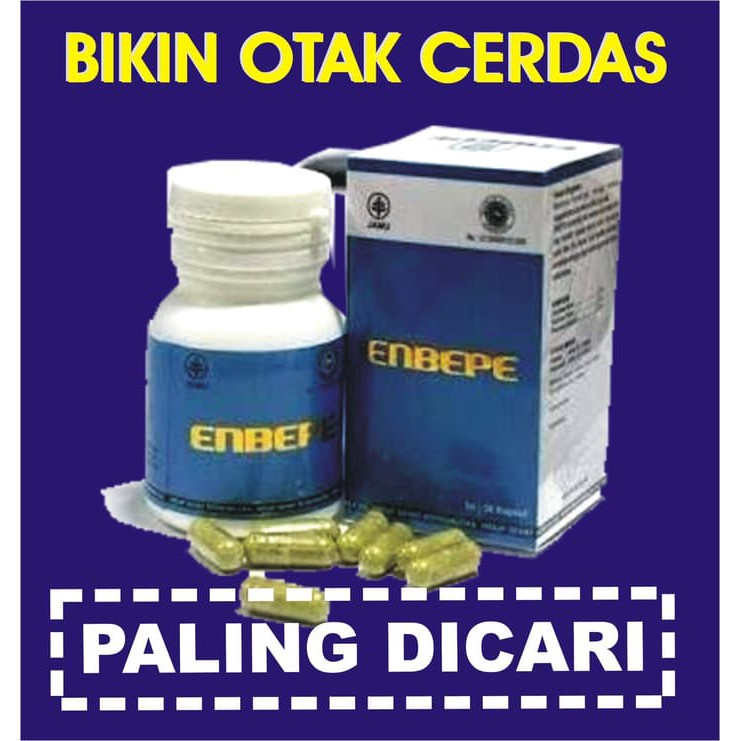 ENBEPE NASA Solusi Gangguan Otak & Saraf, Obat Stroke, Epilepsi, Pikun - ORIGINAL NASA