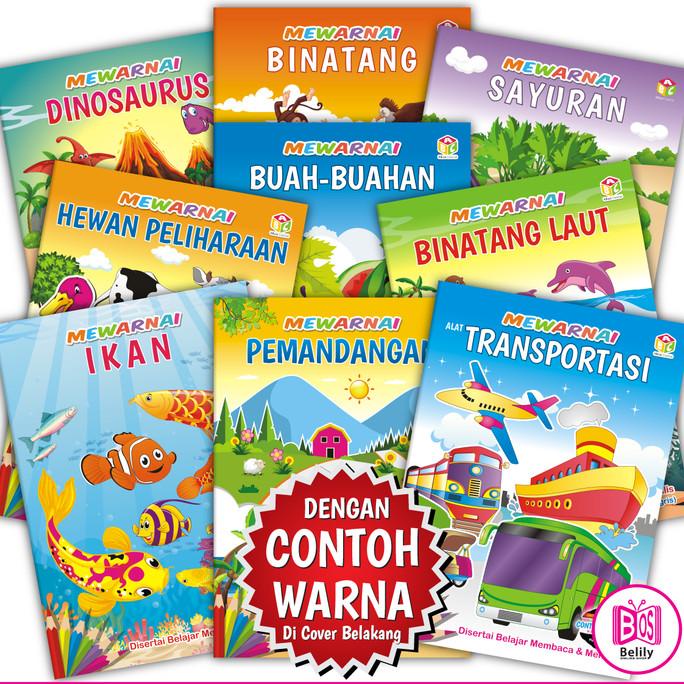 Buku Mewarnai Ukuran Besar Termurah