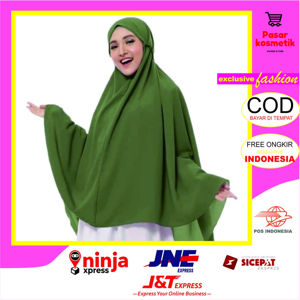 hijab bergo tali instan laila syari jumbo jilbab bergo tali instan laila syari jumbo hijab murah