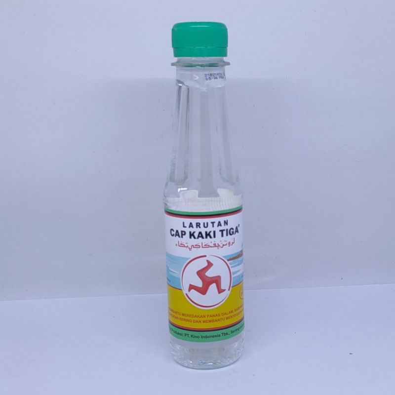 

Larutan Cap Kaki Tiga Botol 200ml - 500ml