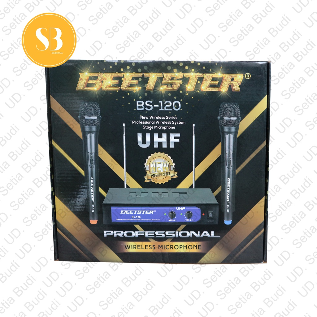 Mikrofon Dual Wireless Beester BS-120 UHF Mic System