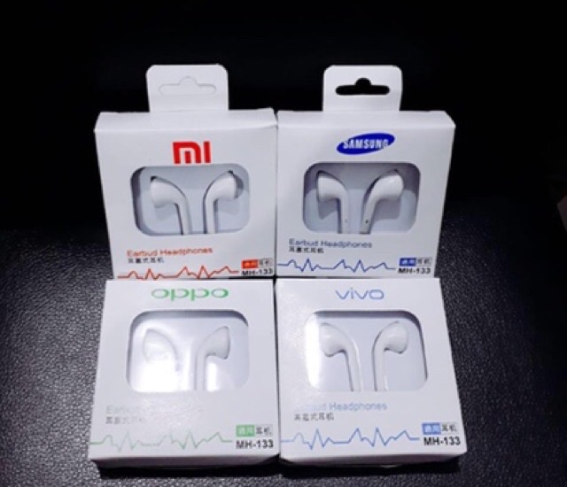 Headset Branded MH113 Samsung Xioami Oppo Vivo MH 113 Non Karet Earphone Hf