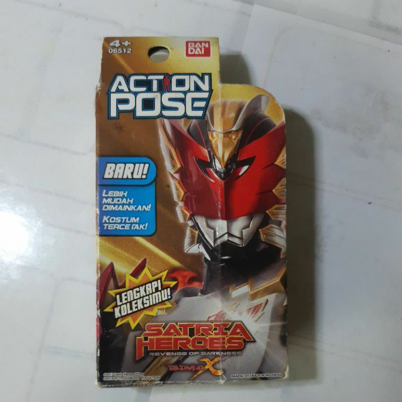 Bandai Satria Bima-X Action Pose Mode Mini Figure