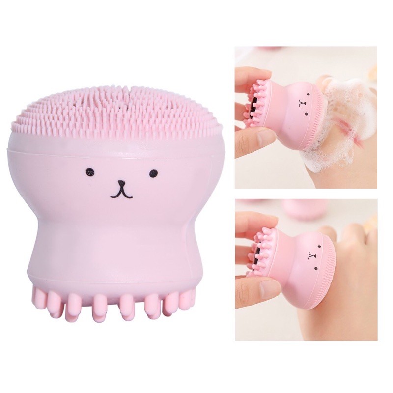 ✿ELYSABETHME✿ octopus gurita pembersih wajah alat cuci muka face facial wash