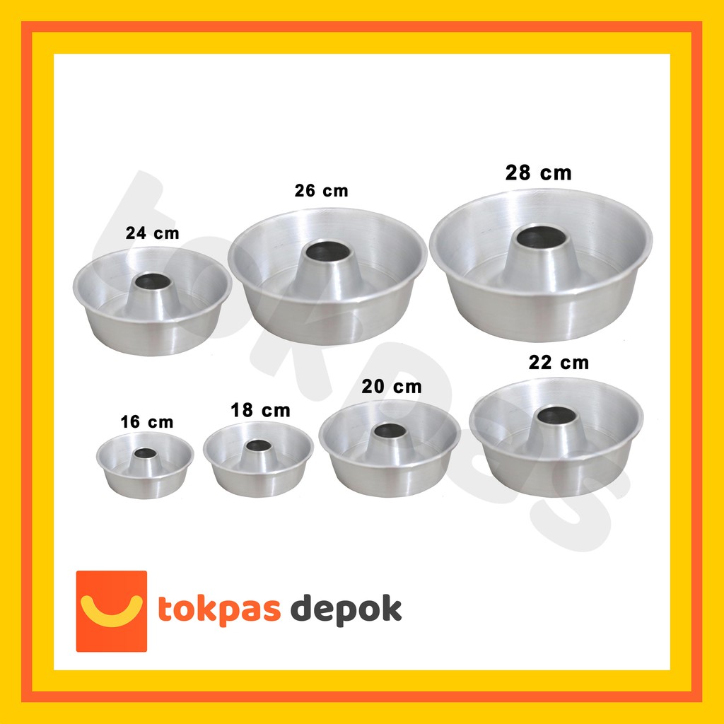 Loyang Tulban Press Bima Ukuran 18 20 22 24 26 28 cm Bolu Loyang Tulban Press Bima Ukuran 18 20 22 24 26 28 cm Bolu