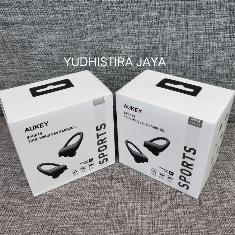 Aukey EP T32 Wireless Earphone Bluetooth Qualcom aptX HiFi ORIGINAL