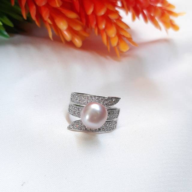 Cincin Mutiara  Air Tawar Original