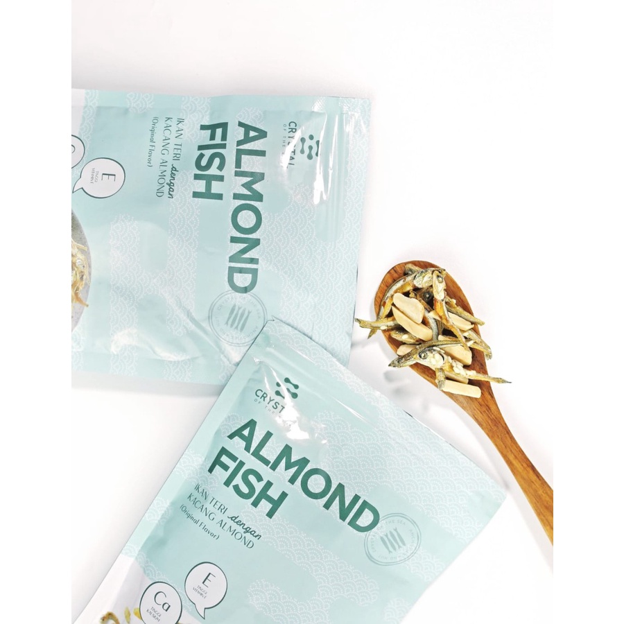 Crystal Of The Sea Almond Fish Snack 80gr