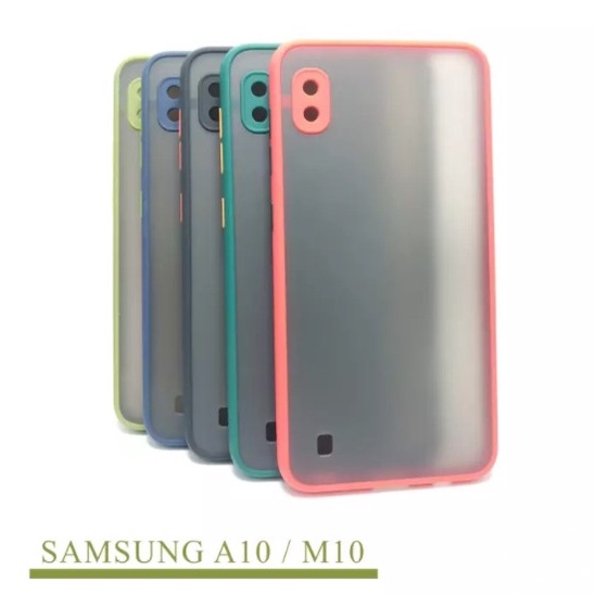 CASE MATTE SAMSUNG GALAXY A10 SAMSUNG GALAXY M10 TRANSPARAN FUZE MACARON MY CHOICE - FA