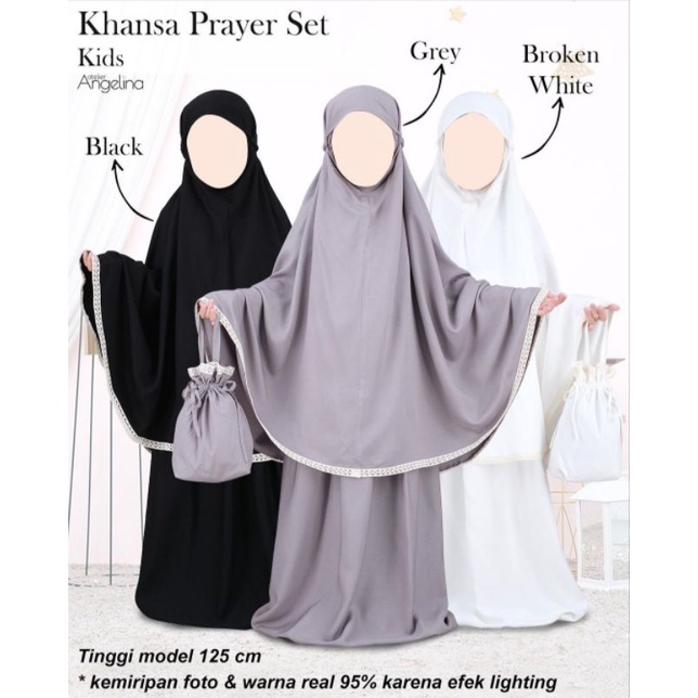 [ TERMURAH ] Atelier Angelina Khansa Prayer Set Kids size 1