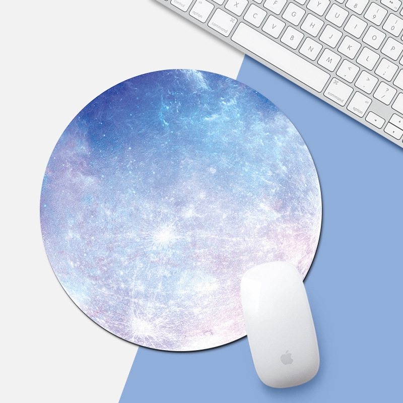 Cartoon Animal figure Mouse Pad Round Rubber Anti-slip Office Mice Pad 20X20 cm