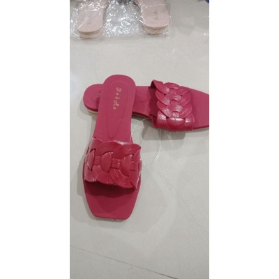 sandal bekro 6666 sandal selop wanita motif triple G