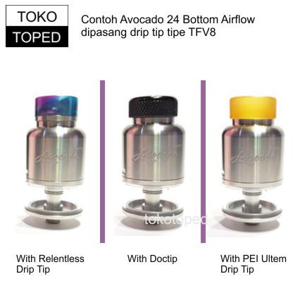 O-Ring for Avocado 24 Bottom Airflow Drip Tip | driptip air flow