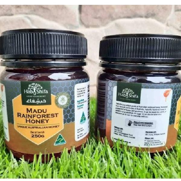 

PROMO MADU HAB SHIFA RAINFOREST 250GR / AUSTRALIAN HONEY 250GR MR09