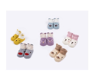  TOKO1234 KAOS KAKI BAYI GAMBAR ANIMALS  BAHAN KATUN  