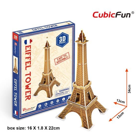 3D Puzzle CubicFun Mini Mainan Anak