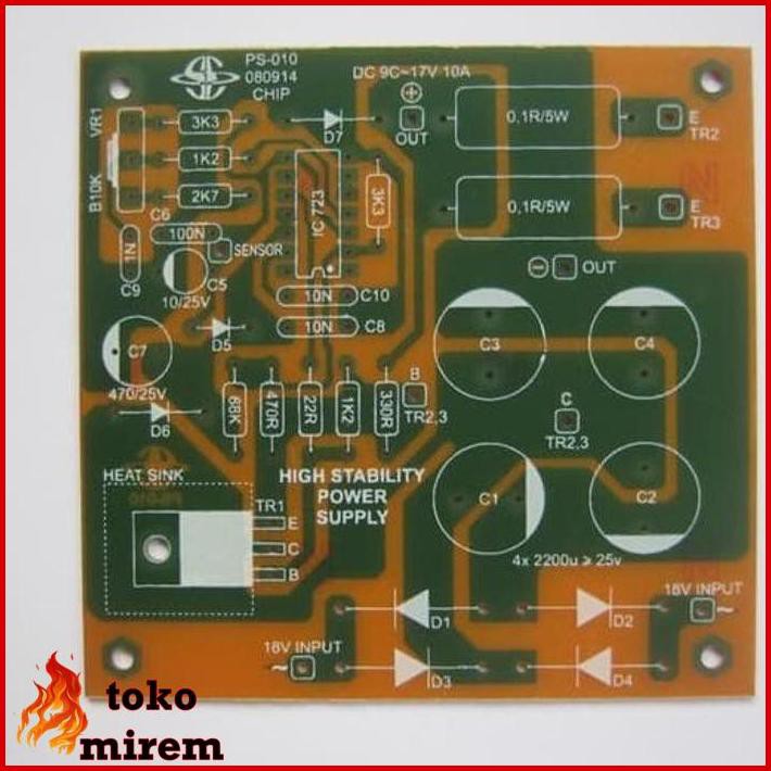 PCB High Stability Power Supply PS010 Saturn d21r Segera Dapatkan