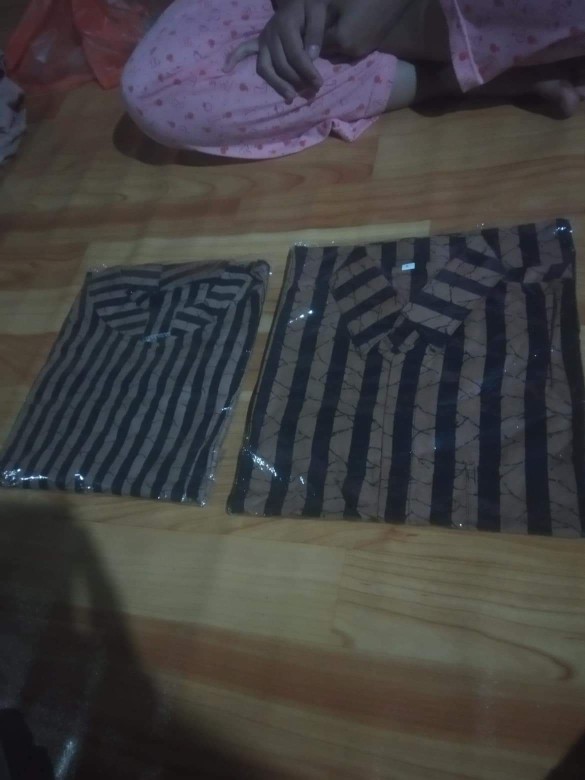 Baju Batik Couple Atasan Batik Couple Lawasan Coklat Asli Pekalongan Batik