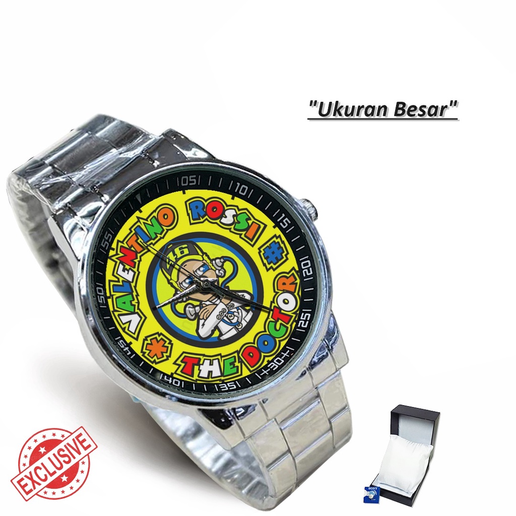 Jam Tangan Rantai Couple VALENTINO ROSSI 46 (Nice)