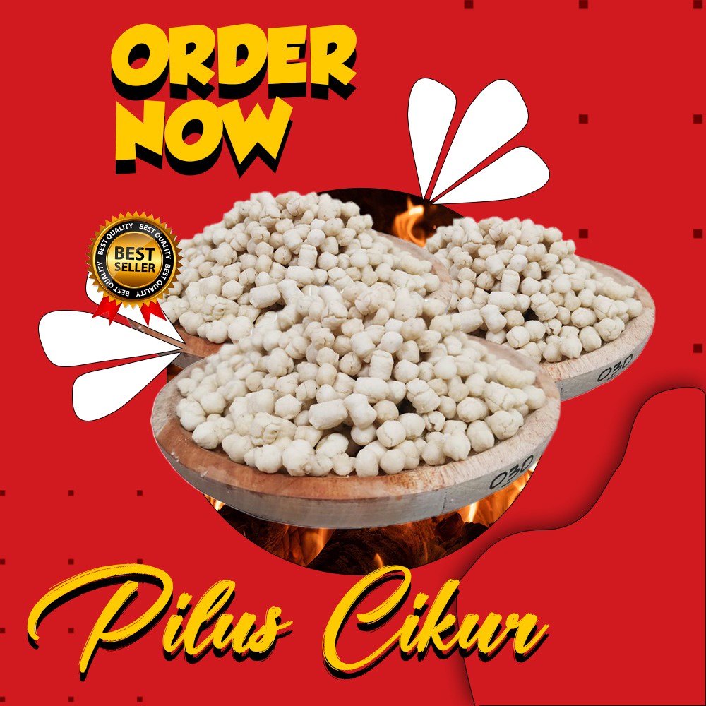 PILUS CIKUR / TOPPING BASO ACI / ASLI GARUT/ 1 KG